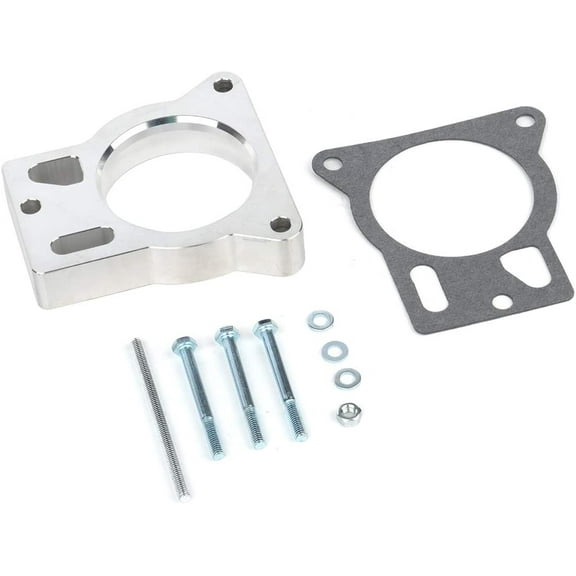 CCIYU Throttle Spacer Fuel Throttle Body Spacers & Adapters fit for Cadillac Escalade 5.7L 6.0L, for Chevrolet Avalanche 1500 5.3L/ 2500 8.1L, for GMC Sierra 1500 4.3L 4.8L 5.3L