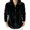 Black, variant on Women’s Full Zip Fleece Stand Collar Jacket, Soft Korean Velvet Relaxed Long Sleeve Pocket Winter Outerwear Size S-5XL Plus Size Friendly