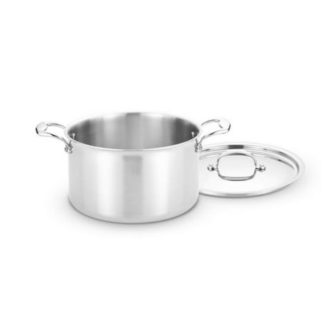 

Heritage Steel Cookware Stainless Steel Stock Pot with Lid | 8 Qt.