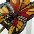 thumbnail image 3 of Artistic Butterfly Wall Sconces, Stained Glass Kid's Room Night Light, Dimmable Modern Retro Crystal Wall Light for Living Room Bathroom Hallway Bedroom Bedside Lamp,2 Light d, 3 of 4
