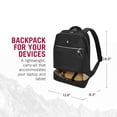 thumbnail image 2 of Mochila Victorinox Victoria Signature Deluxe 18L Negra para mujer, 2 of 7