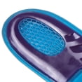 thumbnail image 4 of Plantilla De Silicona,Acolchada Suave Y Cómoda,Plantilla Transpirable Para Hombres Y Mujeres,Franela De Alta Elasticidad Tpe,Plantilla Deportiva,Azul-Gris,M, 4 of 7