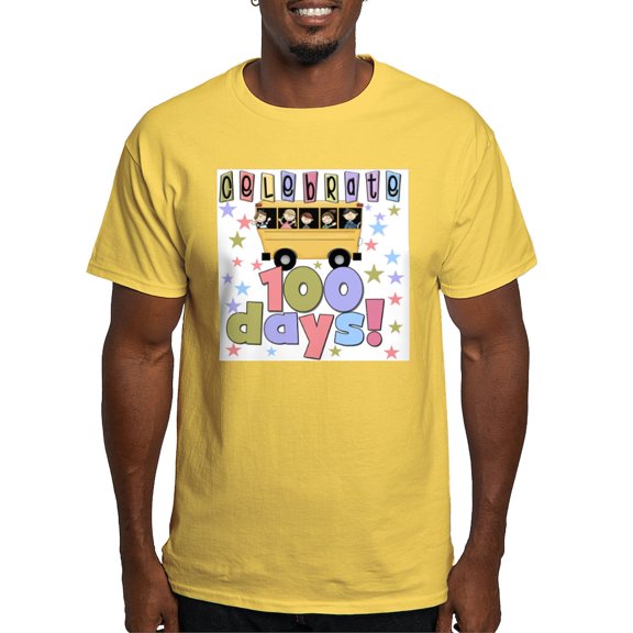CafePress - Celebrate 100 Days Of School Light T Shirt - Light T-Shirt - CP
