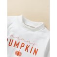 thumbnail image 5 of RUINIXCW Toddler Baby Girl Boy Halloween Sweatshirt Outfit Newborn Infant Fall Winter Sweatshirt Mama's Pumpkin Print Long Sleeve Pullovers Shirt Top, 5 of 8