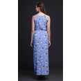 thumbnail image 3 of Bimba Bird Women Side Slits Long Casual Halter Maxi Dress Printed Party Wear-X-Small, 3 of 6