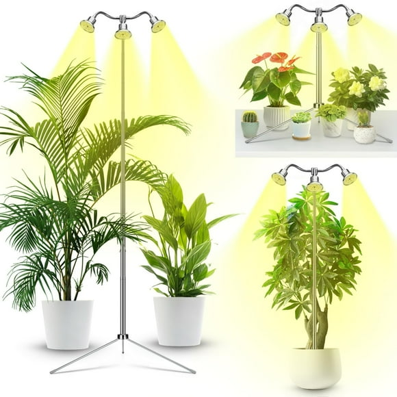 Luz de cultivo Yiyehu de espectro completo, 15-62", trípode ajustable