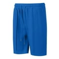 thumbnail image 5 of Mens Casual Shorts Drawstring Lightweight Breathable Summer Beach Swim Shorts with Pockets, 5 of 5