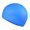 Blue, variant on Sportteer Swimming Caps Unisex Swimming Hat Swimming Hat High Elastic Waterproof Non-Slip Design Faux Leather Ear Protection Pool Swim Caps