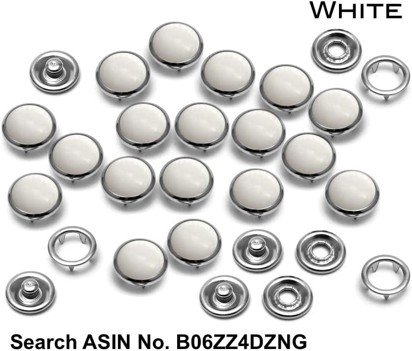 Snap Fastener Setting Tool for Pearl Snap Ring Fastener Buttons - Snaps NOT Included (Prong Snap Setter)