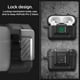 thumbnail image 3 of Funda Spigen Lock para AirPods Pro de segunda generación 2022/2023, color negro, 3 of 7