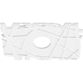 thumbnail image 2 of 32"W x 21 3/8"H x 7"ID x 11 1/4"C x 1"P Novo Architectural Grade PVC Contemporary Ceiling Medallion, 2 of 11