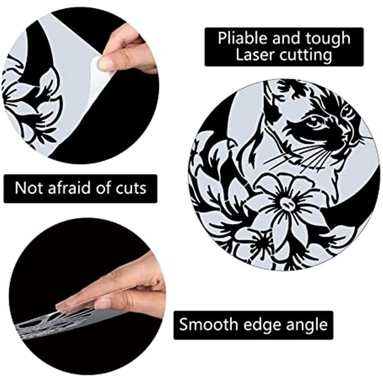Airbrush Tattoo Stencils REUSABLE BIG CATS New u