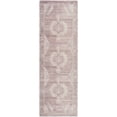 thumbnail image 7 of Hauteloom Alafin Bohemian Hand Tufted Vintage Medallion Area Rug - Oriental Fade Look Traditional Carpet for Living Room, Bedroom, Dining Room - Dusty Rose, Blush, Cream - 8' x 10', 7 of 7