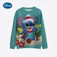 thumbnail image 2 of Suéter de cuello redondo de Mickey Mouse de Disney, suéter de manga larga para niños, ropa navideña para niñas, ropa para hombres y mujeres, 2 of 5