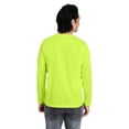 thumbnail image 2 of CORE365 CE111L Unisex Fusion ChromaSoft™ Performance Long Sleeve T-Shirt-Safety Yellow-L, 2 of 3