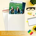 thumbnail image 4 of 500Pack Rigid Mailers That Stay Flat 9x11.5 with Self Adhesive Seal,300gsm Bulk White Cardboard Envelopes Sleeves for Shipping Photo, Documents, Art Prints, Business, Office Supplies, 4 of 4
