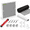 2-36" x 36", variant on 2-pack 48" x 60" preframed window screen replacement kit with upgraded aluminum frame