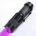 Mini Zoomable UV Blood Tracking Flashlights for Hunting Ultraviolet LED
