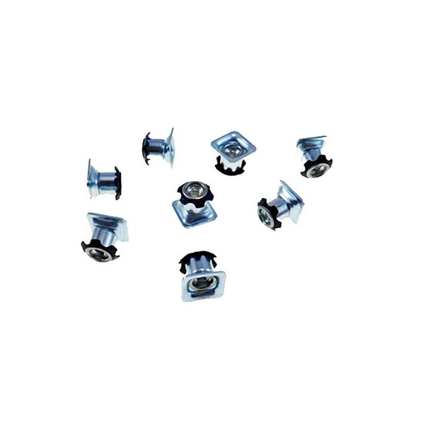 Threaded Inserts for Square Tubing Metal Threaded Star Type Insert 3/