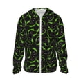 thumbnail image 1 of Balery Cool Gamepad Sudadera ligera de manga larga con capucha y protección solar UPF 50+ para hombre y mujer, ideal para pesca y running-Large, 1 of 7