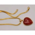 thumbnail image 6 of Genuine Natural Carnelian Crystal Choker Necklace Gold Tone Carnelian Healing Crystal, 6 of 6