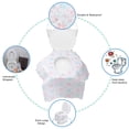 thumbnail image 2 of Cubierta de asiento de inodoro desechable de 20 piezas, inodoro de papel desechable, resistente al agua para niños, adultos, mujeres embarazadas, orinal de entrenamiento público oso de fresa  Hogar, 2 of 5