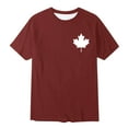 thumbnail image 5 of T-shirt Garçon Fierté du Canada Drapeau Canadien Imprimé Graphique Col Rond Manches Courtes Tee Enfants Fête du Canada Décontracté Patriotic 1st July Tee Décontracté Stylé pour Célébration de la Fête Nationale, 5 of 5