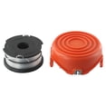 thumbnail image 3 of For Black & Decker Spare String Trimmer Strimmer Cover Cap + Spool and Line, 3 of 8