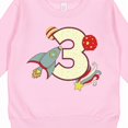 thumbnail image 3 of Inktastic 3rd Birthday Outer Space Theme Toddler Sweatshirt, 3 of 4
