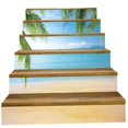 thumbnail image 4 of Juego de 6 pegatinas autoadhesivas 3D para escaleras, extraíbles. H, 4 of 9