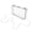Silver, variant on Premium Transparent Clear Acrylic Hard Box Clutch Bag Evening Shoulder Handbag