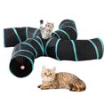 thumbnail image 6 of AUQ Cat Tunnels for Indoor Cats,4-Way,Interactive Cat Toy,Collapsible Cat Tunnel,Black, 6 of 8