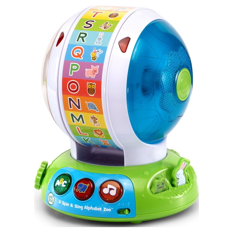LeapFrog Infant Musical Learning Toy - Spin and Sing Alphabet Zoo