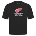 thumbnail image 2 of Men's Levelwear  Black Detroit Red Wings Team Surge Luxe Signature Knit T-Shirt, 2 of 3