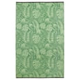 thumbnail image 1 of Erbanica 8' x 10' Green Leaves Indoor Outdoor Reversible Plastic Rug, 1 of 6