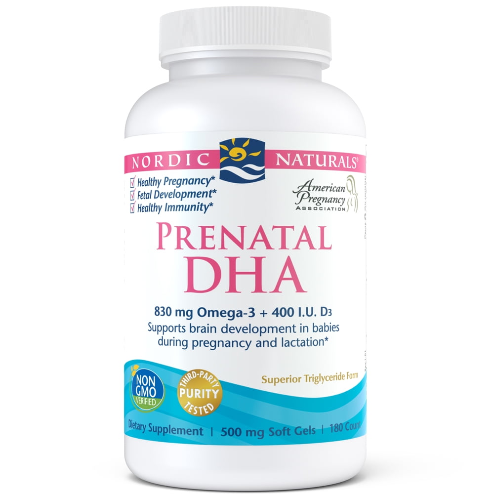 Nordic Naturals Prenatal DHA, 180ct