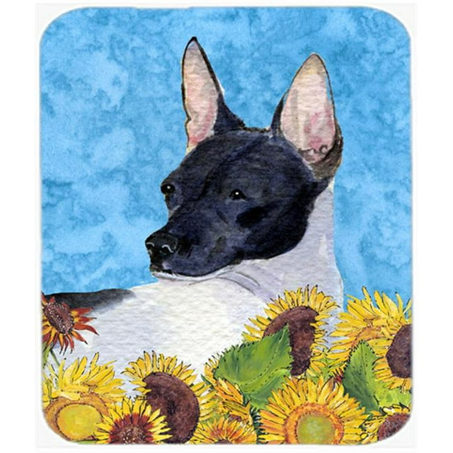 Rat Terrier Mouse Pad, Hot Pad or Trivet