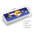 thumbnail image 2 of Baby Shark Estuche Rígido para Gafas de Cuero PU Protector con Forro de Felpa Premium Suave para Hombres y Mujeres, 2 of 6