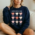thumbnail image 4 of God Says I Am – T-Shirt, Hoodie & Sweatshirt – Faith & Inspiration – Perfect for Family & Friends, 4 of 6