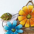 thumbnail image 4 of Home Sweet Home Letrero de madera rústica para colgar en la pared, letrero de bienvenida de flores para puerta delantera, letrero colgante decorativo, decoración de porche para el hogar. Afortunado Sencillez, 4 of 5