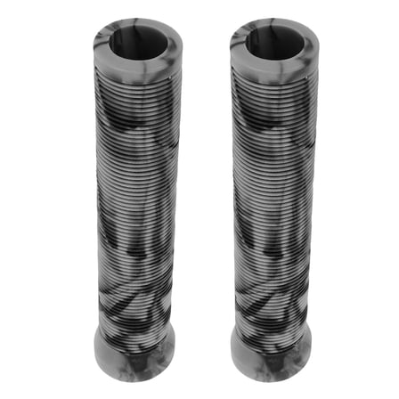 TABLZONE 1Pair Rubber Bike Handlebar Grips Grey Absorbing Covers for Bicycle Use