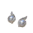 thumbnail image 3 of Ángel de diseño de luz Pendientes de perlas de joyería femenina Pendientes de perlas de alta gama, 3 of 7