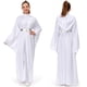thumbnail image 3 of Disfraz de princesa Leia para adultos, traje con cinturón, bata, falda superior, para mujer, para Halloween, batalla espacial, traje de tela, fiesta de carnaval, traje de fantasía, 3 of 5