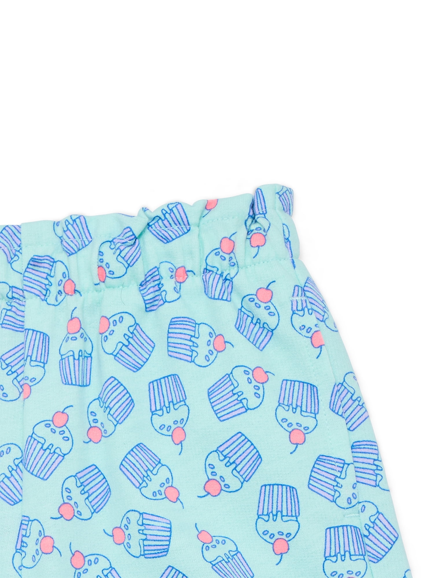 Wonder Nation Toddler Girls Pull On Knit Shorts, Sizes 18M-5T