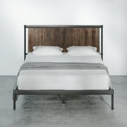 Zinus Wesley Metal Platform Bed Frame with Wood Slat Support, Twin