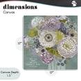 thumbnail image 4 of Stupell Industries French Country Most Beautiful Thing Florals Canvas Art, 17 x 17, by Suzanne Nicoll, 4 of 8