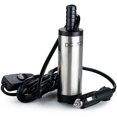 thumbnail image 1 of Car DC 12V Submersible Pump Water Oil Diesel Fuel Transfer Cigarette Plug 38mm, 1 of 5