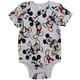 thumbnail image 3 of Body Disney Mickey Mouse para recién nacidos y niños, paquete de 5, 3 of 7