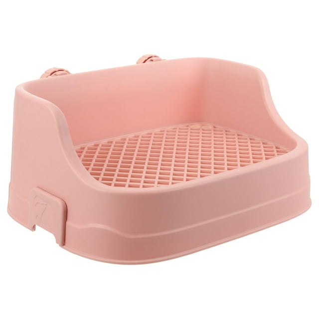 WHAMVOX Bac à Litière pour Hamster en Plastique Base Filtrante Carrée Installation 1 Pcs