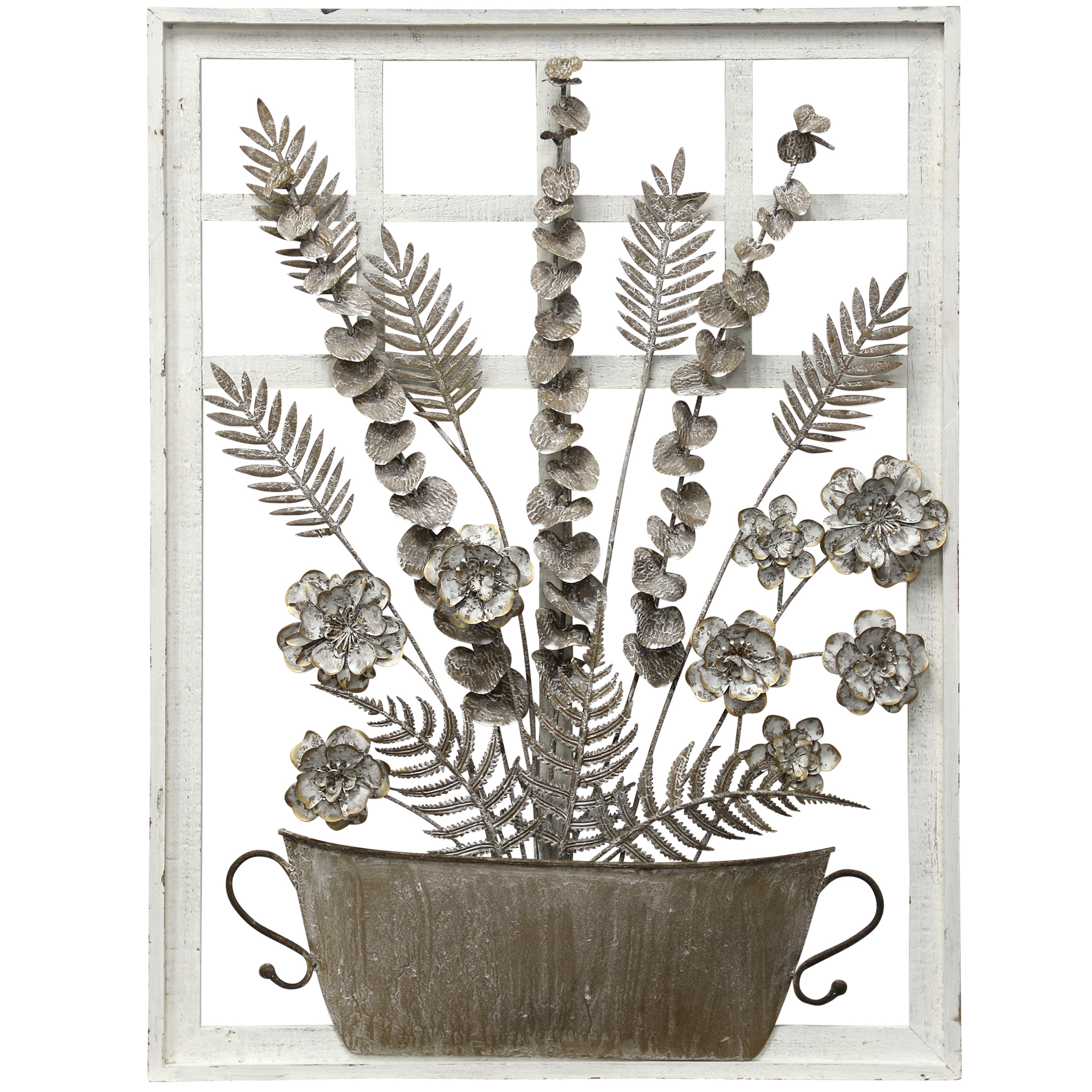 Metal Wall Sculpture 24in x 32in